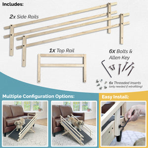 dog ramp railing kit